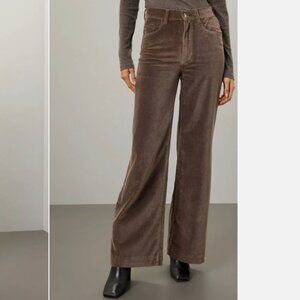 DL1961 Hepburn Pants Velvet Wide-Leg